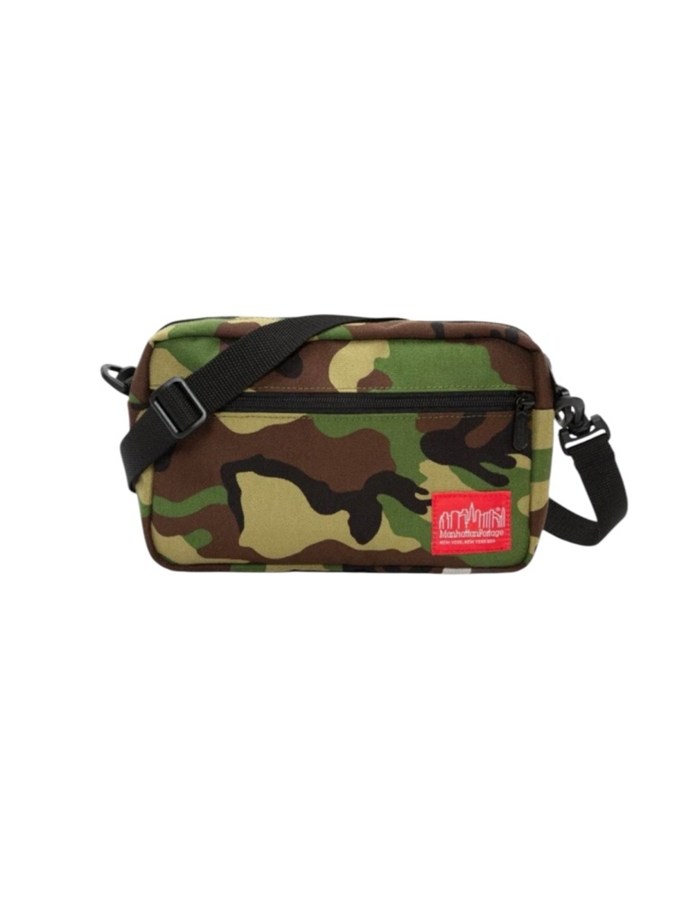 NWT Manhattan Portage Unisex Large‎ Camo Jogger Crossbody Bag Water Resistant